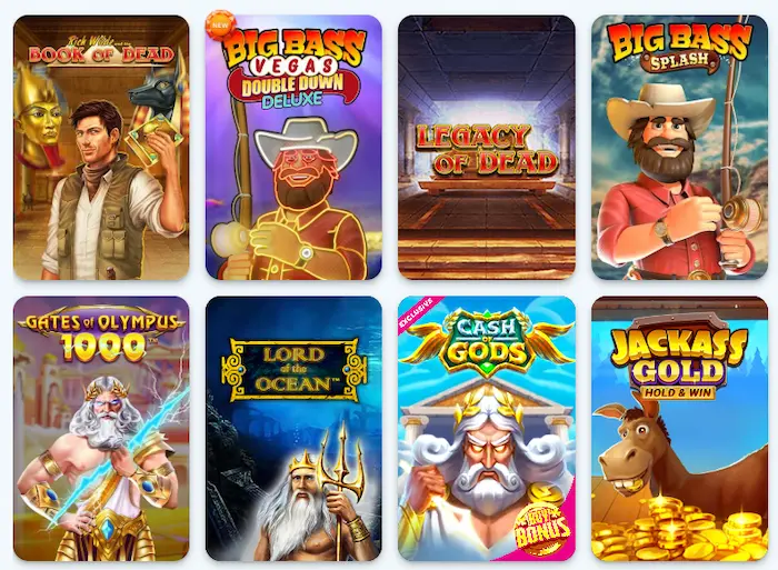 Casino Infinity giochi